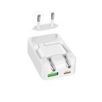 SBS TRAVEL CHARGER FOLDABLE 30W white - Image 4