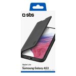 SBS WALLET LITE BOOK CASE SAMSUNG A53 black - Image 6