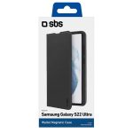 SBS WALLET LITE BOOK CASE SAMSUNG S22 ULTRA black - Image 5