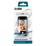 SBS WATERPROOF CASE WITH SELFIE GRIP UNIVERSAL SIZE UP TO 6.8' white - Image 6