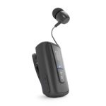 SBS WIRELESS EARPHONE RETRACTABLE ROLLER CLIP black - Image 5