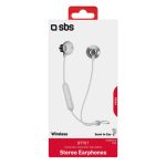 SBS WIRELESS NECKBAND BT701 EARPHONES white - Image 5