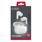 SBS WIRELESS EARPHONES TWS SPIKE white - Image 9