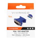 VIVANCO ADAPTER DVI PLUG TO VGA SOCKET - Image 2