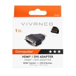 VIVANCO ADAPTER HDMI PLUG TO DVI-D SOCKET - Image 2