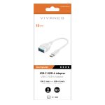 VIVANCO ADAPTER USB TO TYPE C 10cm - Image 2