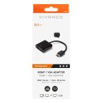 VIVANCO ADAPTER 0.1m HDMI TO VGA - Image 2