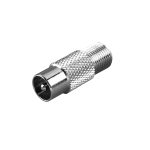VIVANCO AERIAL COAX PLUG TO SOCKET ADAPTER
