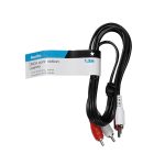 VIVANCO AUDIO CONNECTION CABLE 2x RCA PLUG to 2x RCA PLUG 1.2m - Image 2