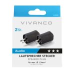 VIVANCO AUDIO PLUG SPEAKER LS black - Image 2