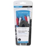 VIVANCO AUDIO CONNECTION CABLE 2x RCA to 2x RCA 5m - Image 2