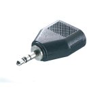 VIVANCO AUDIO ADAPTER 3.5mm JACK TO 2X 3.5mm JACK black - Image 3