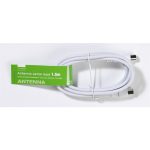 VIVANCO BULK ANTENNA CABLE 3m COAX PLUG-COAX SOCKET - Image 2