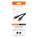 VIVANCO CABLE DISPLAYPORT TO DISPLAYPORT 1m black - Image 2