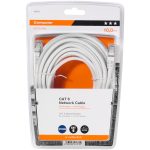 VIVANCO CAT6 UTP NETWORK ETHERNET CABLE RJ45 10m white - Image 2