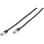 VIVANCO CAT6 UTP NETWORK ETHERNET CABLE RJ45 1m black
