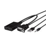 VIVANCO COMPACT ADAPTER HDMI / VGA  0.1m