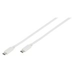 VIVANCO DATA CABLE 3.1 TYPE C TO TYPE C 2m white - Image 3