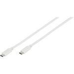 VIVANCO DATA CABLE TYPE C TO TYPE C 1m white - Image 3