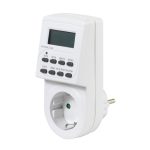VIVANCO DIGITAL TIMER SOCKET white