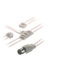 VIVANCO FM ANTENNA 75ohm 0.5m COAX SOCKET