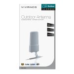 VIVANCO FULL HD OUTDOOR ANTENNA 42dB grey - Image 2
