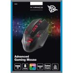 VIVANCO GAMING MOUSE OPTICAL 7000dpi black - Image 2