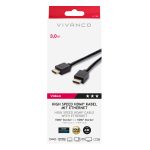 VIVANCO HDMI CABLE HDMI to HDMI with ETHERNET GOLD PLATED 3m - Image 2