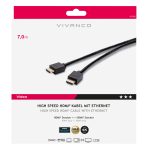 VIVANCO HDMI CABLE HDMI to HDMI with ETHERNET GOLD PLATED 7m - Image 2