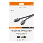 VIVANCO HDMI CABLE with ETHERNET GOLD PLATED 5m - Image 2