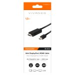 VIVANCO HDMI CABLE HDMI to MINI DISPLAY PORT 1.5m - Image 2