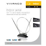 VIVANCO INDOOR ANTENNA RING DESIGN black - Image 2