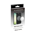VIVANCO MAG CLASSIC COVER IPHONE 15 PLUS black backcover - Image 2