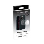 VIVANCO MAG CLASSIC COVER IPHONE 14 PRO midnight green backcover - Image 2