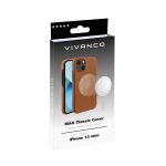 VIVANCO MAG CLASSIC COVER IPHONE 13 MINI brown backcover - Image 2