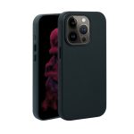 VIVANCO MAG CLASSIC COVER IPHONE 14 PRO midnight green backcover