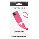VIVANCO NECKLACE COVER IPHONE 13 MINI pink backcover - Image 2