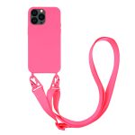 VIVANCO NECKLACE COVER IPHONE 13 PRO pink backcover - Image 3