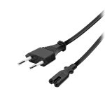 VIVANCO POWER SUPPLY CABLE EURO 8 CONNECTOR 1.25m