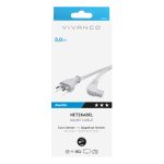 VIVANCO POWER SUPPLY CABLE 2PIN ANGLED CONNECTOR 3m - Image 2