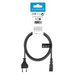 VIVANCO POWER SUPPLY CABLE EURO 8 CONNECTOR 1.25m - Image 2