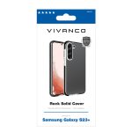 VIVANCO ROCK SOLID COVER CASE SAMSUNG S23 PLUS transparent black backcover - Image 2