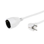 VIVANCO SCHUKO EXTENSION LEAD 5m white