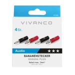 VIVANCO SPEAKER BANANA PLUGS SCREW TYPE - Image 2