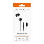 VIVANCO STEREO HANDSFREE WITH TYPE C PLUG black - Image 3