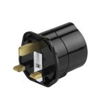 VIVANCO TRAVEL ADAPTER SCHUKO TO UK plug