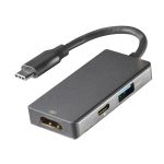 VIVANCO TYPE C SUPER SPEED HUB 3 IN 1 HDMI 4K 60 Hz