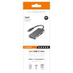 VIVANCO TYPE C SUPER SPEED HUB 3 IN 1 HDMI 4K 60 Hz - Image 2