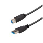 VIVANCO TYPE A 3.0 TO TYPE B USB CABLE 1.5m black