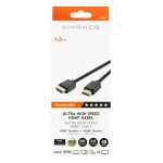 VIVANCO ULTRA HIGH SPEED HDMI CABLE 8K 48Gbit/s 1m - Image 2